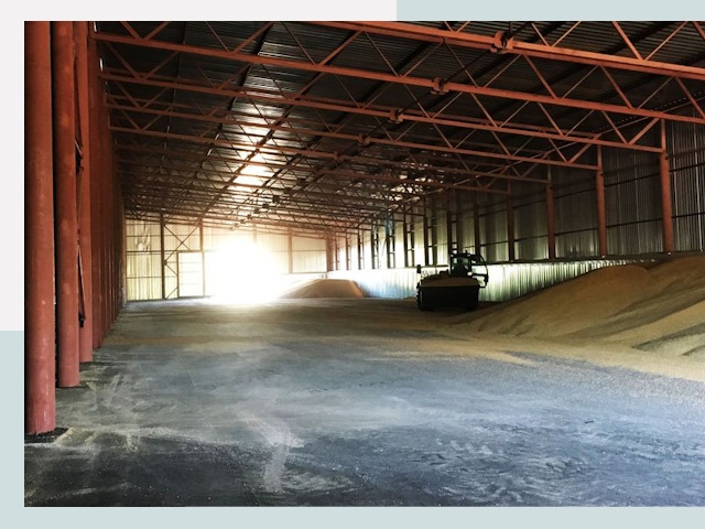 Строительство зернохранилищ в Ростове-на-Доне