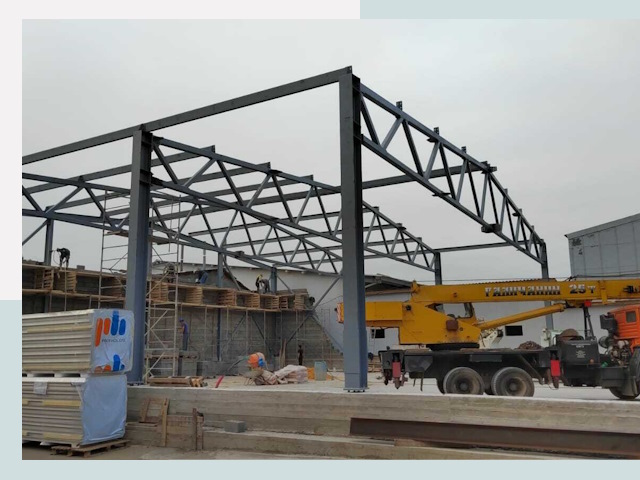 Строительство цехов в Ростове-на-Доне