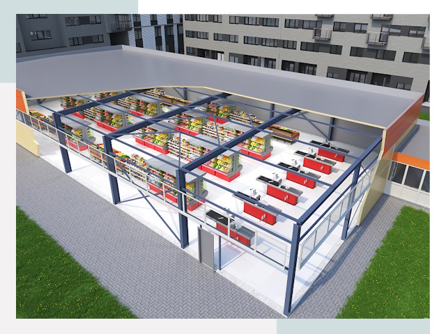 Строительство магазинов в Ростов-на-Дону от 626 руб. за м²