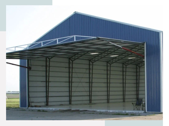 Прямо стенные ангары в Ростове-на-Доне