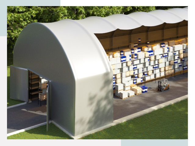 Тентовые ангары в Ростове-на-Доне