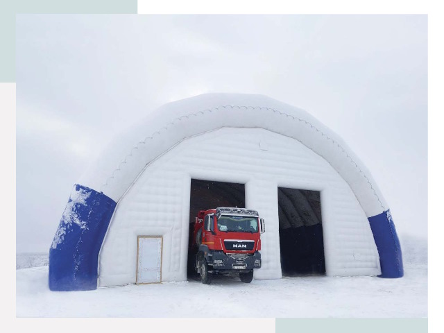 Мобильные ангары в Ростове-на-Доне