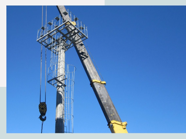 Монтаж осветительных мачт в Ростов-на-Дону от 626 руб.