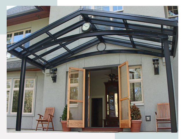 Козырьки металлические в Ростове-на-Доне