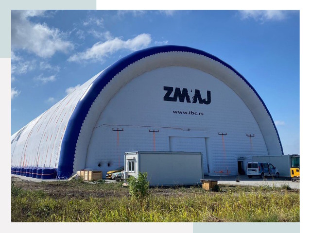 Брендирование ангаров в Ростове-на-Доне