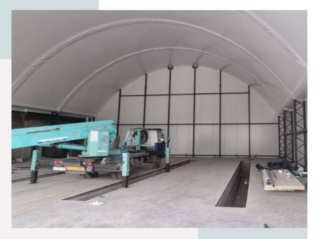 Внутреннее оснащение ангаров в Ростове-на-Доне