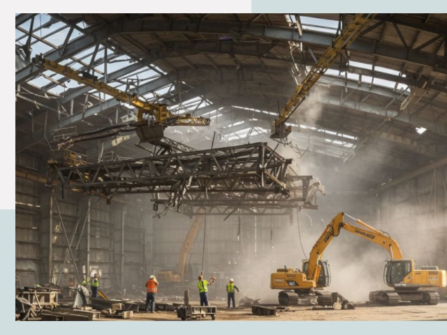 Демонтаж ангаров в Ростове-на-Доне от 626 руб. за м²