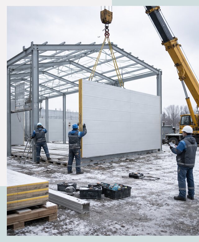 Строительство холодильных складов под ключ в Ростове-на-Доне