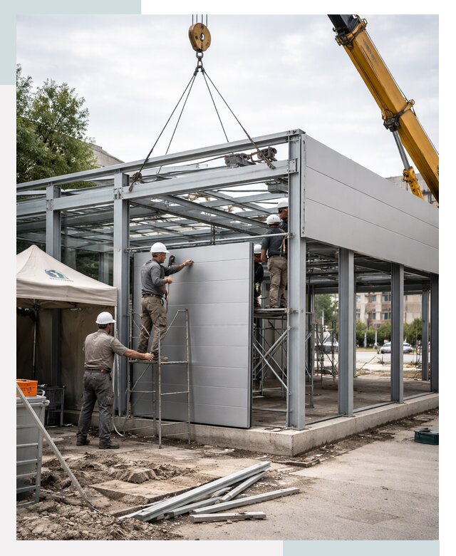 СтальСтрой-Рст: торговый павильон под ключ в Ростове-на-Доне от 36502 р.