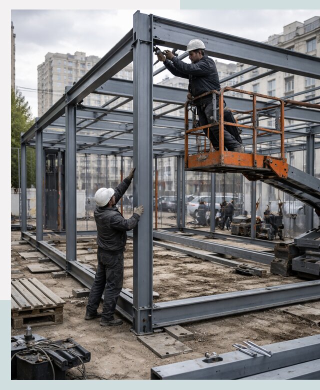 Строительство и монтаж торговых павильонов под ключ в Ростове-на-Доне