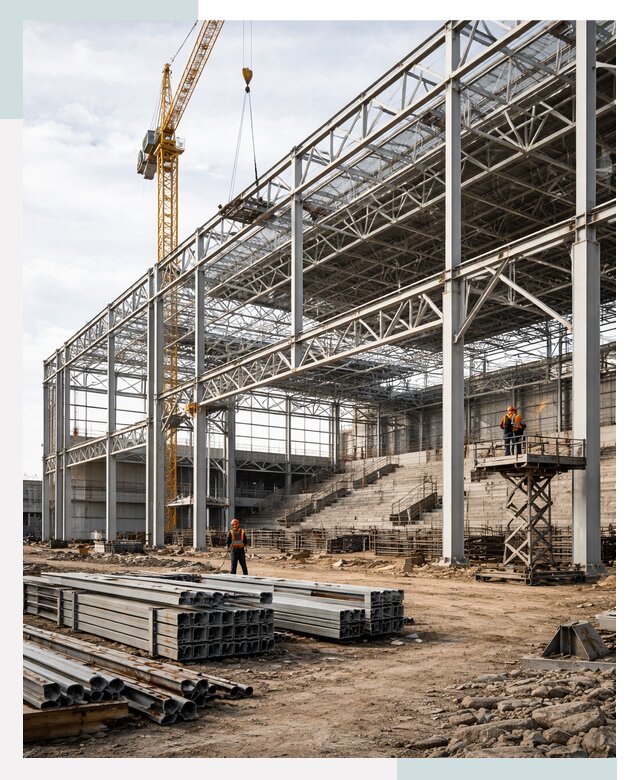 Строительство спортивных комплексов в Ростове-на-Доне от 31287 р. | СтальСтрой-Рст